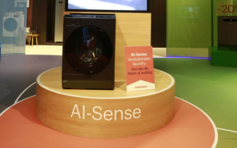 会思考的洗衣机: Grundig根德最新“AI-Sense”技术将智能洗涤提升到全新水平