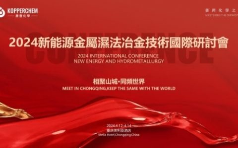 2024新能源金属湿法冶金技术国际研讨会：引领绿色未来