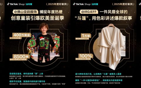 2025爆单案例回顾，TikTok Shop全托管如何让好商品驶向全球新主场！