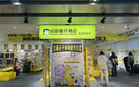 闲鱼试水垂直圈层：循环商店二次元全国首店落子杭州，瞄准Z世代谷子消费新赛道