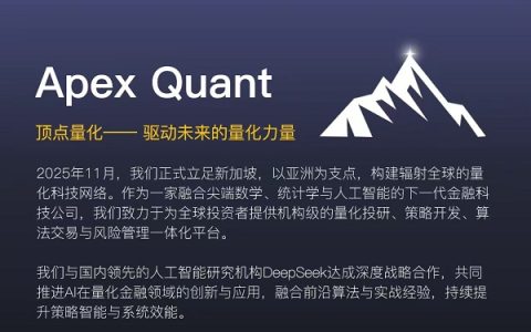新加坡顶点软件集团获中国QFII资格，深化金融科技跨境布局