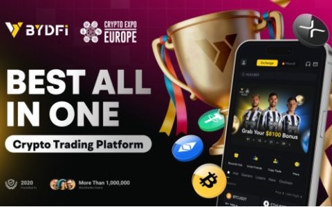 BYDFi 获评 Crypto Expo Europe 最佳一体化加密交易平台