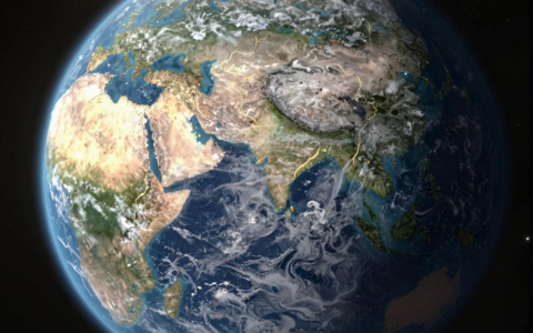 这是人类第一张在太空生成的图片