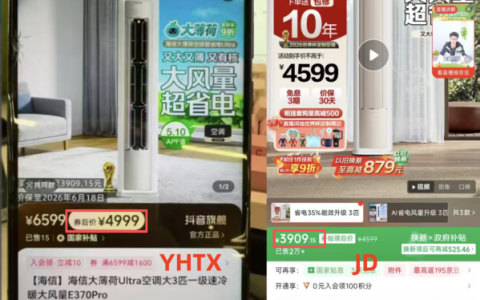 头部主播直播间“专属低价”未必属实，多平台比价发现同款产品存在1000价差