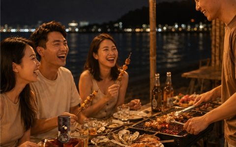 夏日烧烤酒单更新！张裕白兰地解腻又好喝
