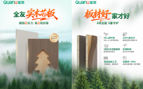 全友家居实木芯板新品上市，以6大优势兑现健康承诺