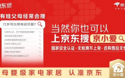首发母婴级家电家居严选 IP“京小爱” 京东发起“母婴安全守卫联盟”护航居家育儿安全