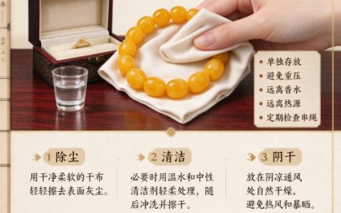 蜜蜡手串哪个品牌品质高？2026 十大品牌实测，原料做工双检验避坑指南
